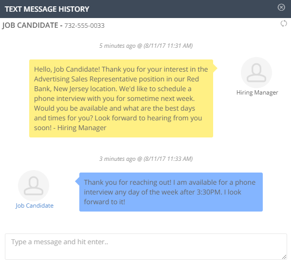 Text Recruiting - Connect With Candidates via Text