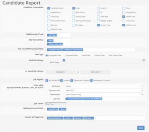 candidate report